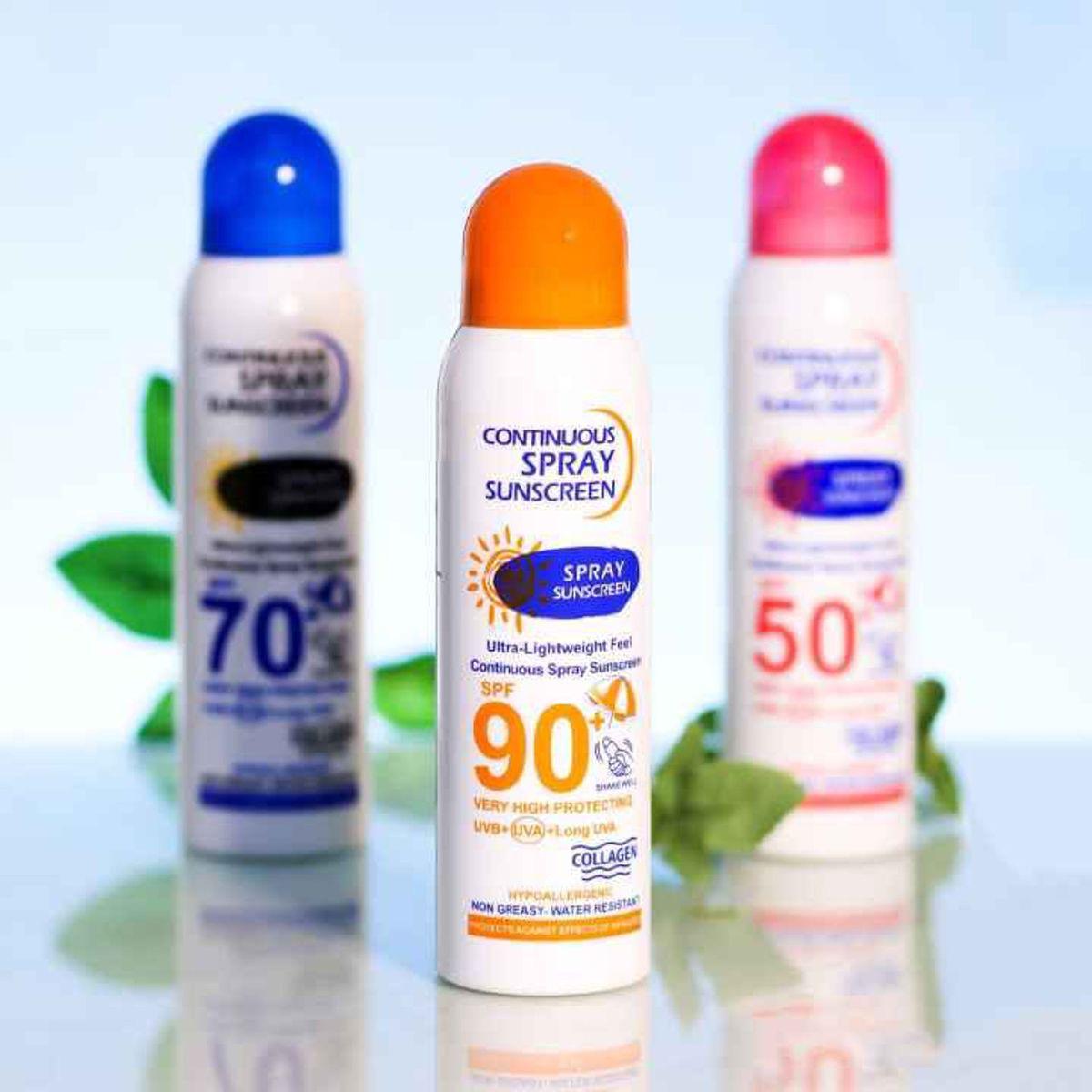 Continuous Spray Sunscreen SPF 90+